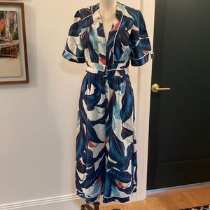 Farm rio jumpsuit sz S cotton